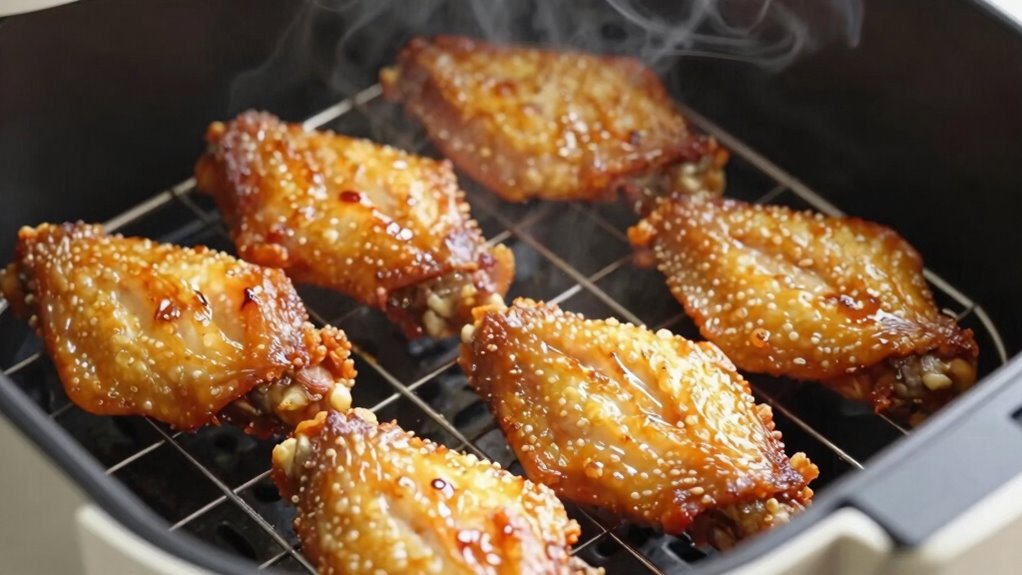 achieve crispy air fried foods