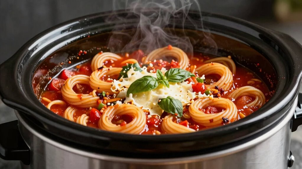 add pasta near end