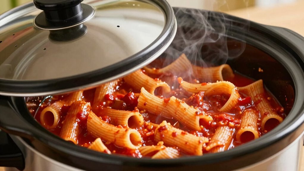 add pasta near end
