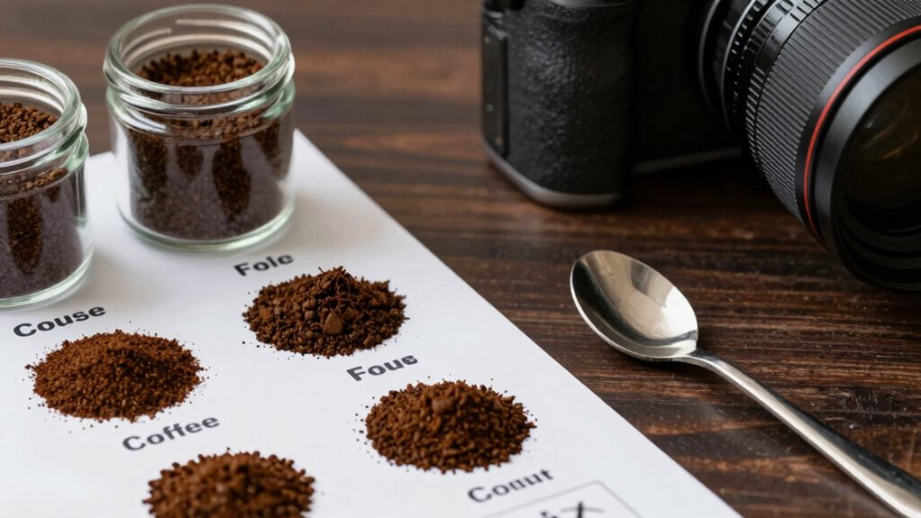 adjust grind size accordingly