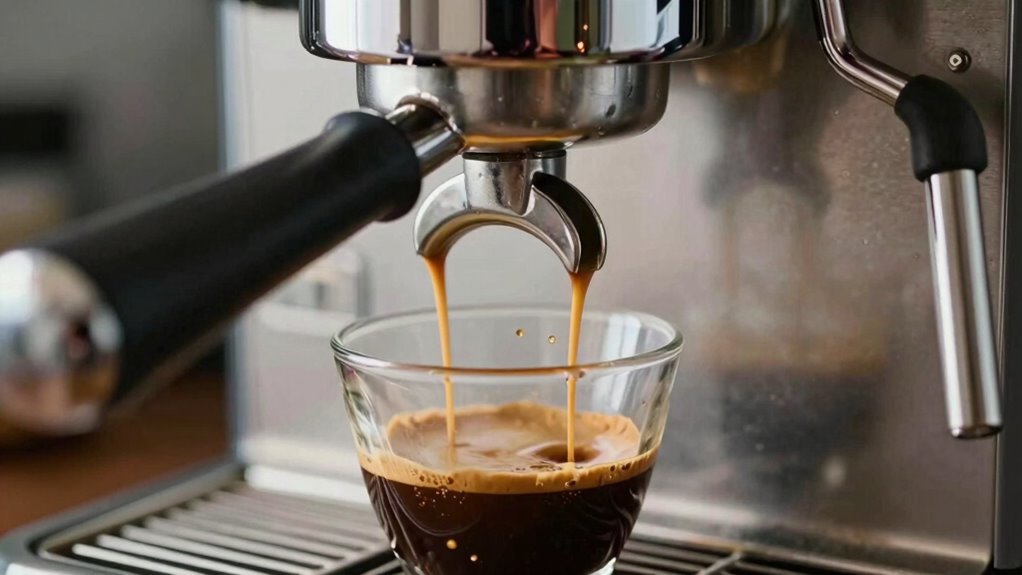 adjust grind tamp temperature