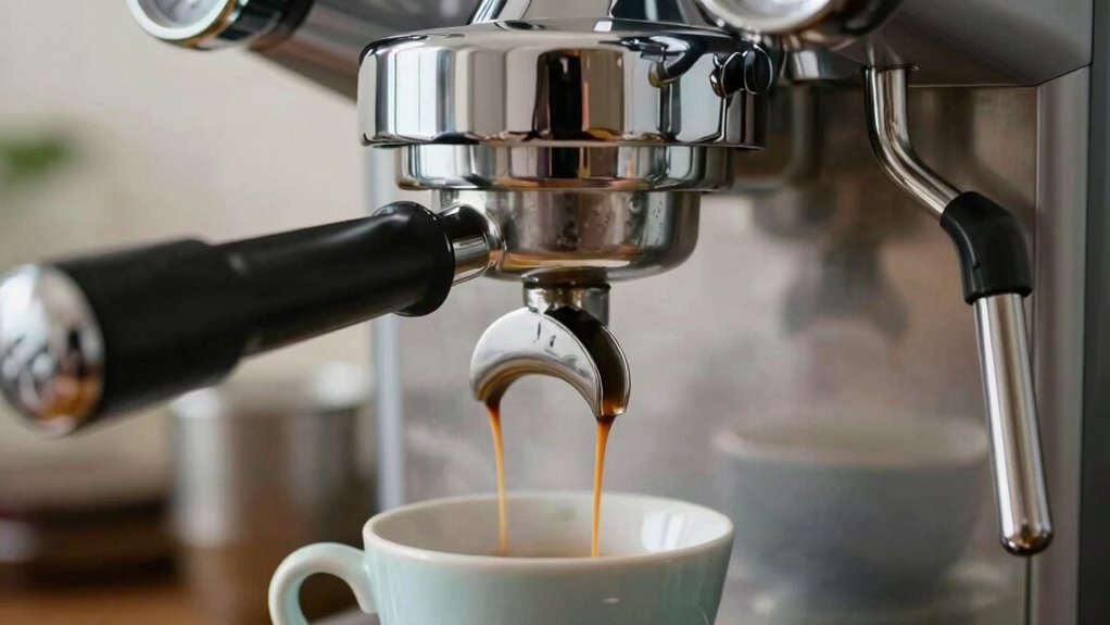 adjust grind tamp water