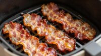 adjust heat for crispy bacon