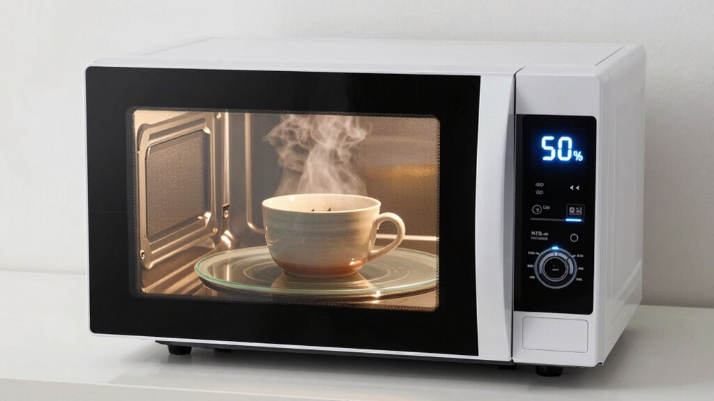 adjust microwave power correctly