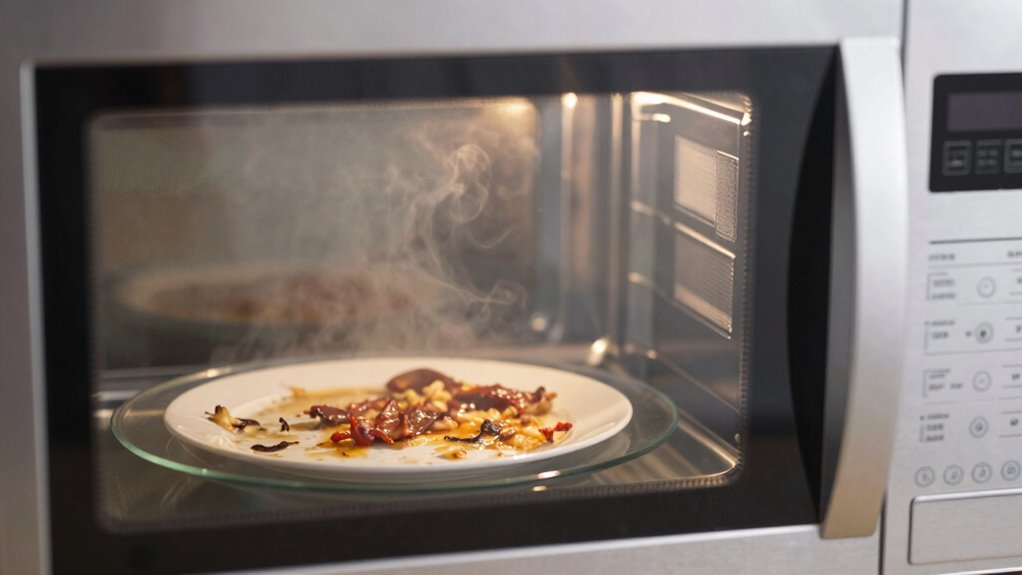 adjust microwave power settings