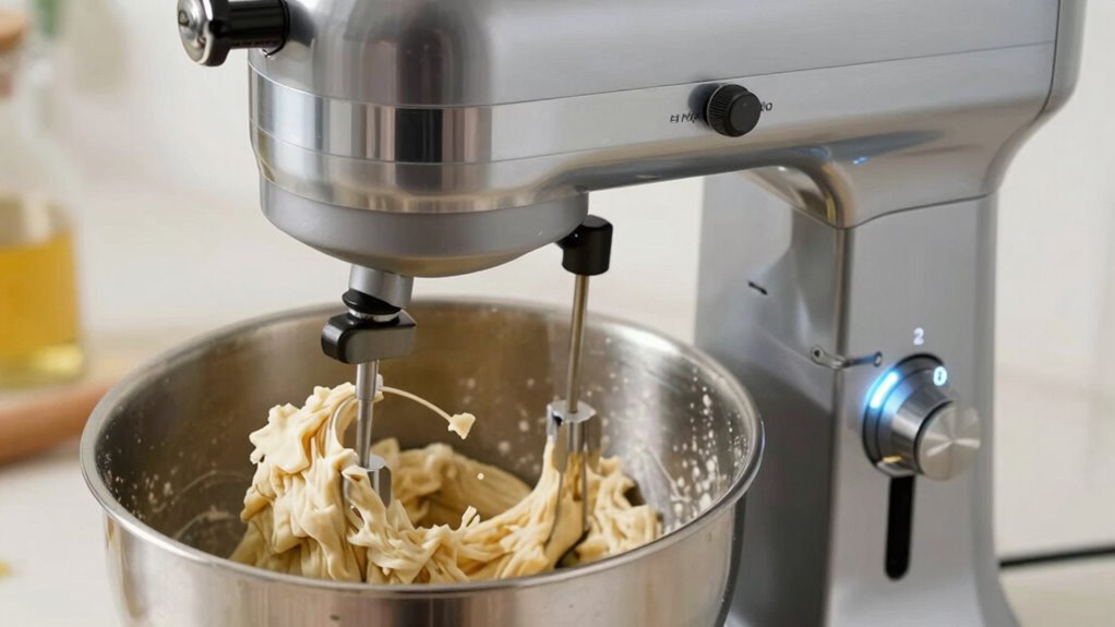 adjust mixer speed accordingly