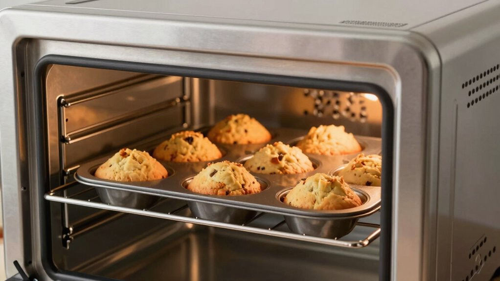 adjust oven rack for even cooking