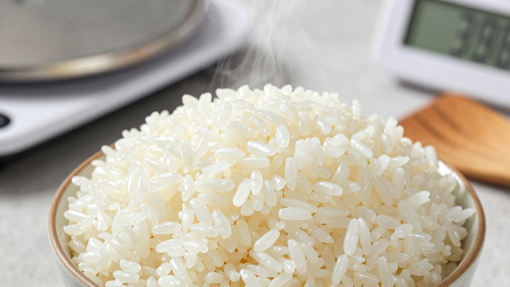 adjust rice cooking times