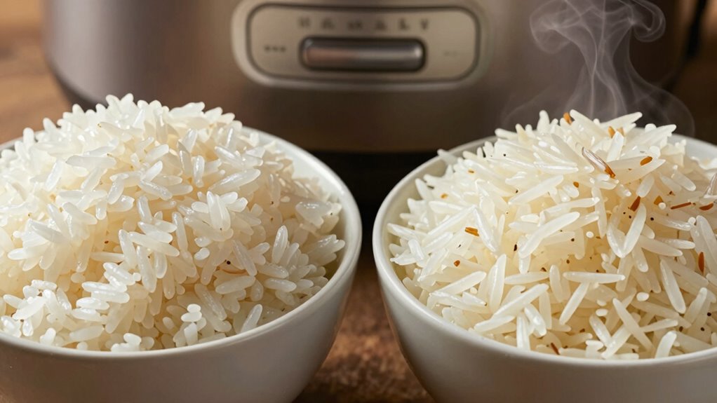 adjust water for perfect rice