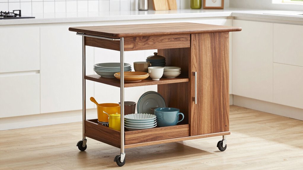 affordable functional kitchen cart