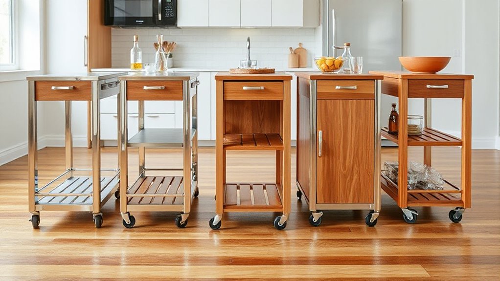 affordable mobile kitchen islands