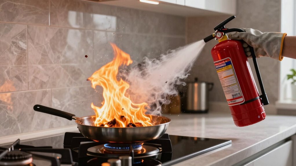 aim sweep extinguish safely