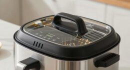 air fryer lid functionality