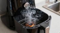 air fryer smoke fix