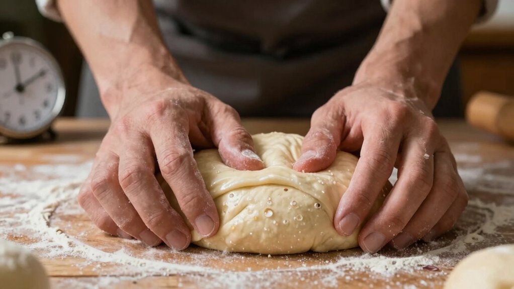 assess dough readiness cues