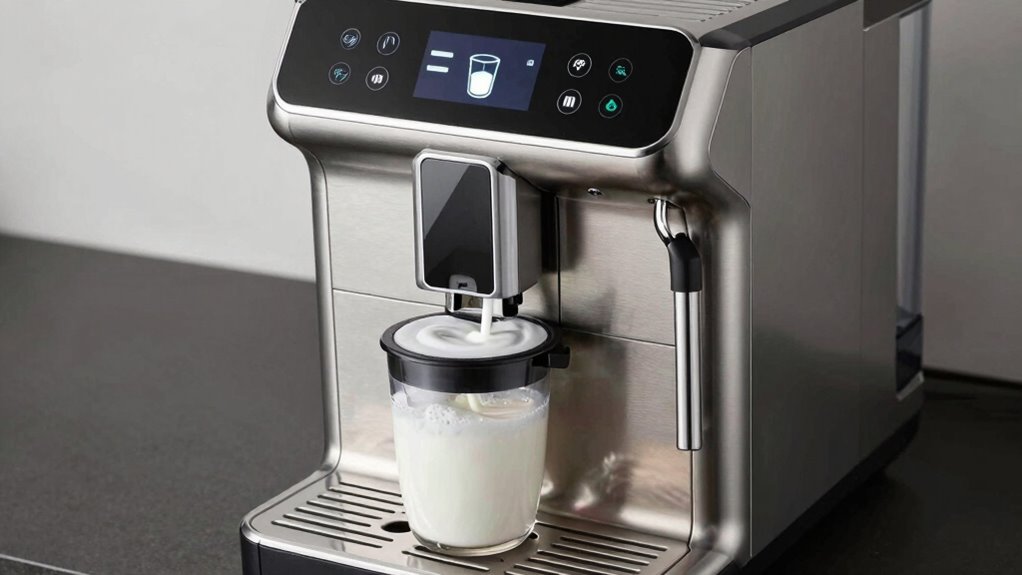 automatic milk frothing maintenance