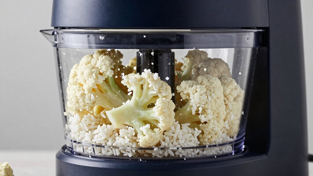 avoid cauliflower snow chunks