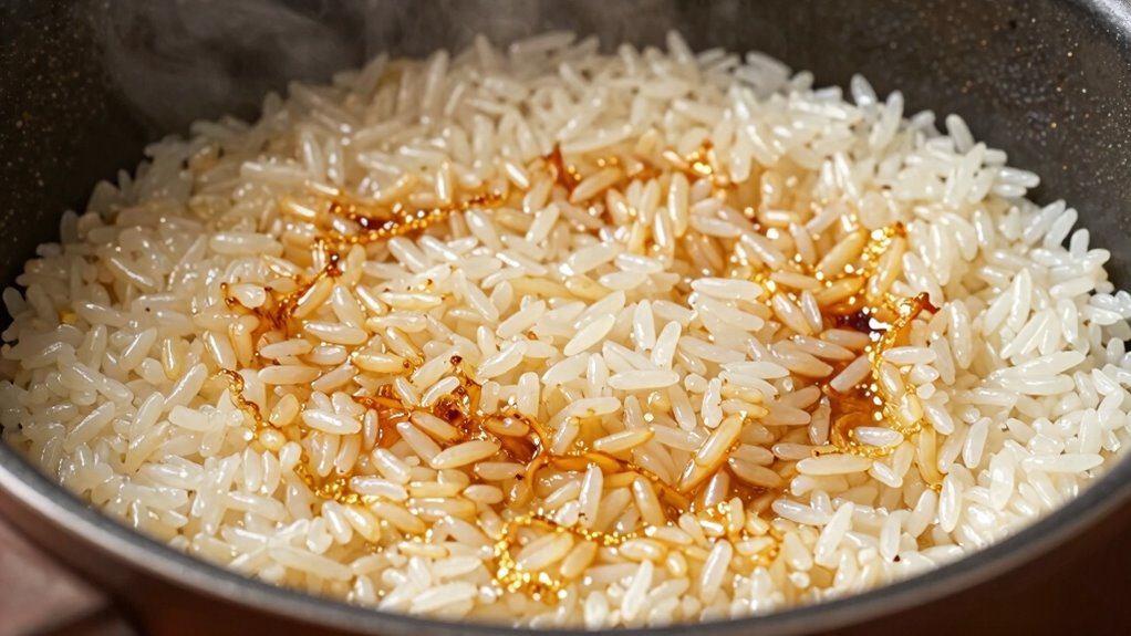 avoid excess water and starch