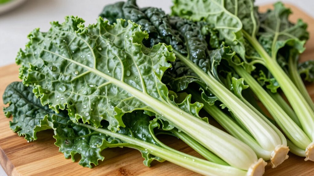 avoid over chopping greens