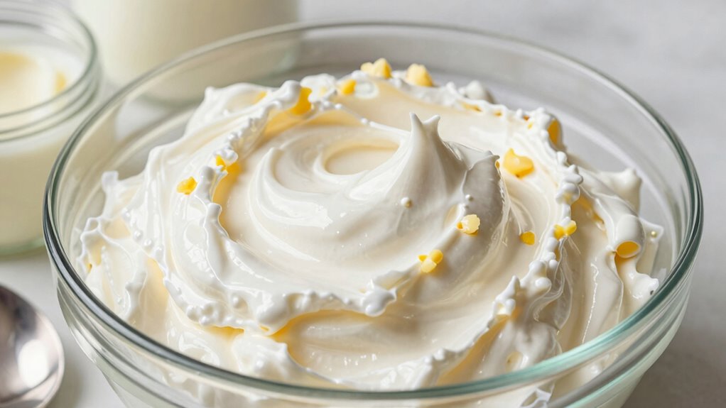 avoid overbeating whipped cream