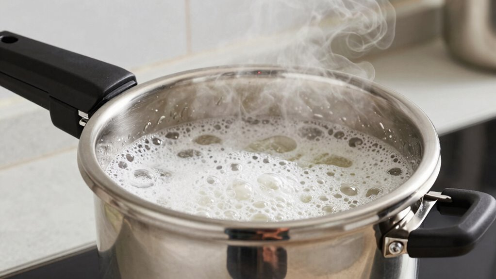 avoid overfilling pressure cooker