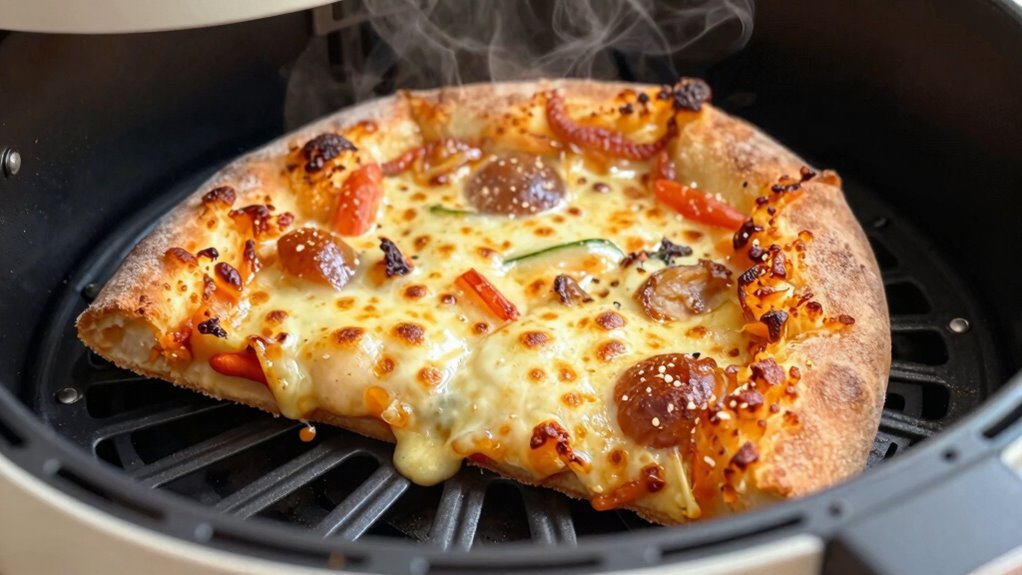 avoid overheating pizza