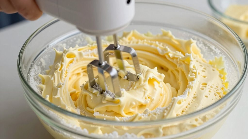 avoid overmixing and correct leavening