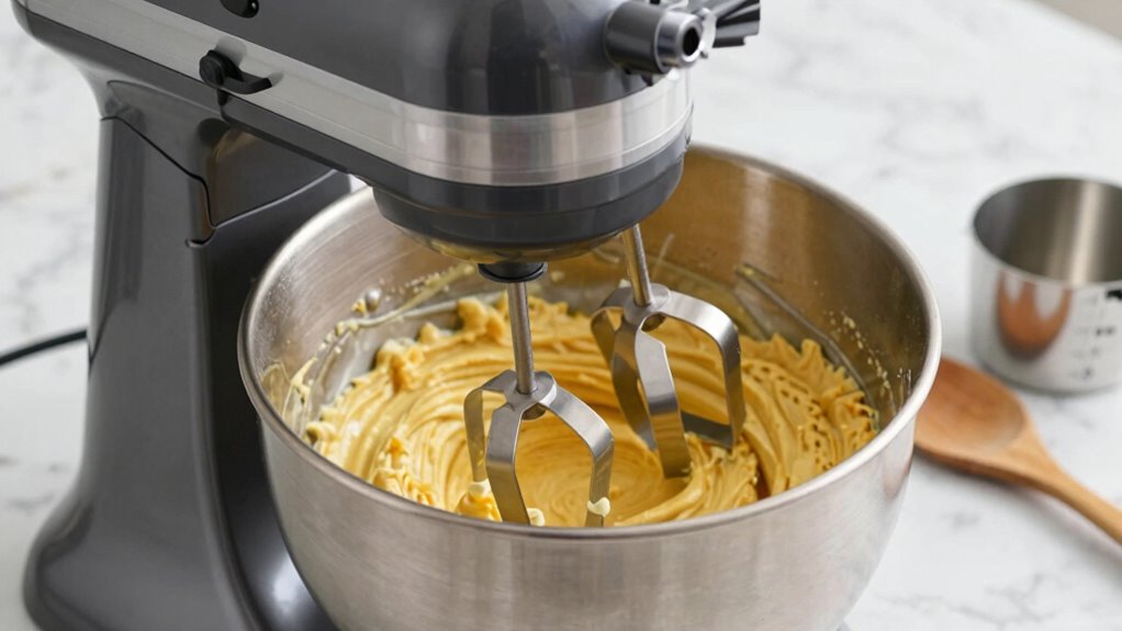 avoid overmixing and neglecting attachments