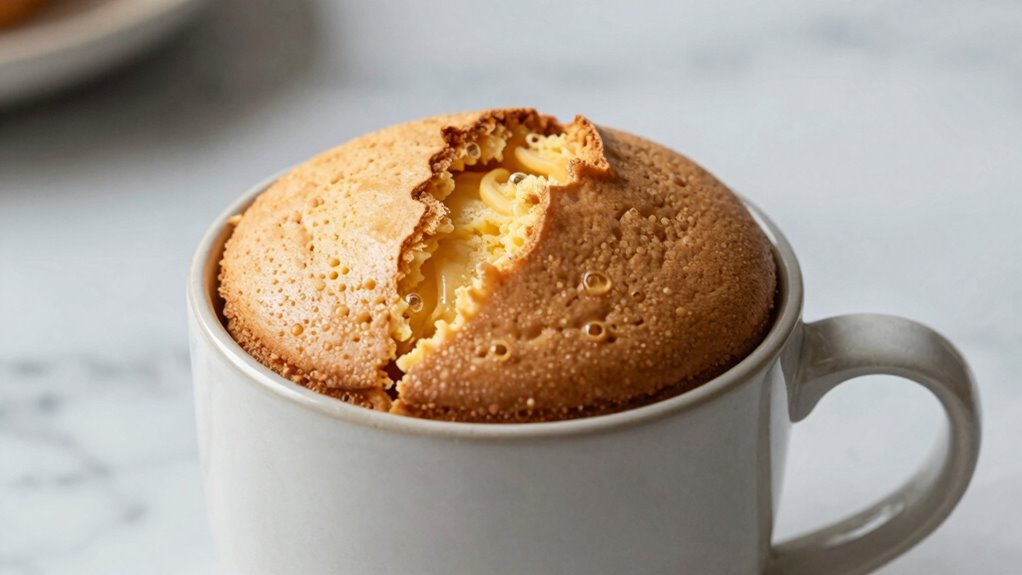 avoid overmixing flour