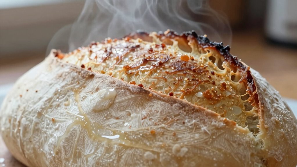 balance steam for crust