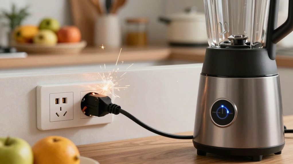 blender causes breaker trips