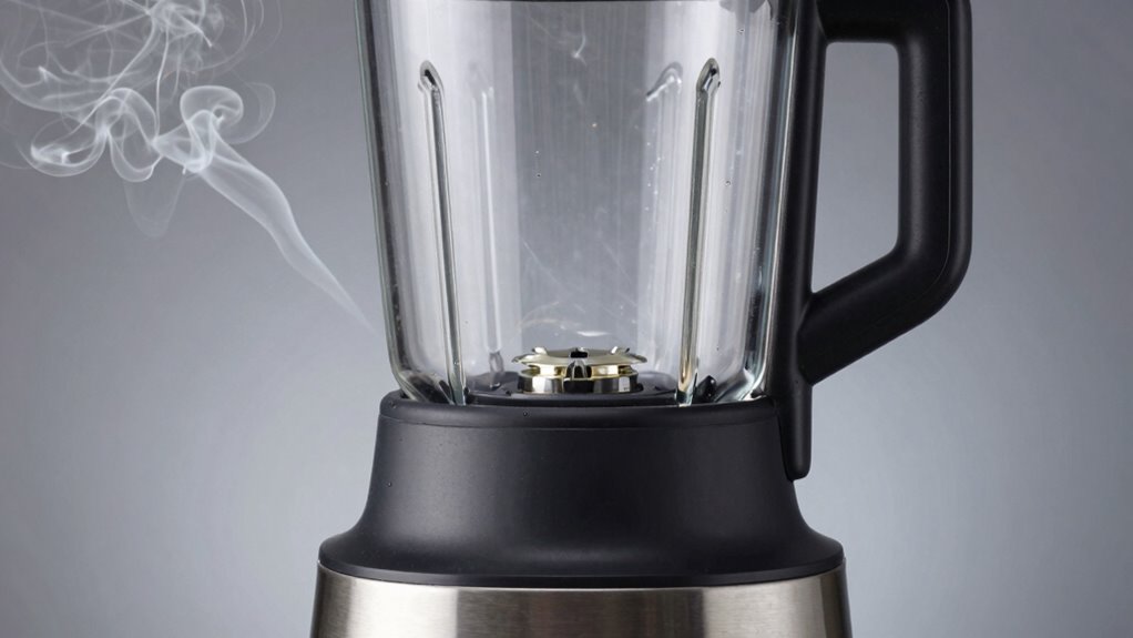 blender motor overheating causes