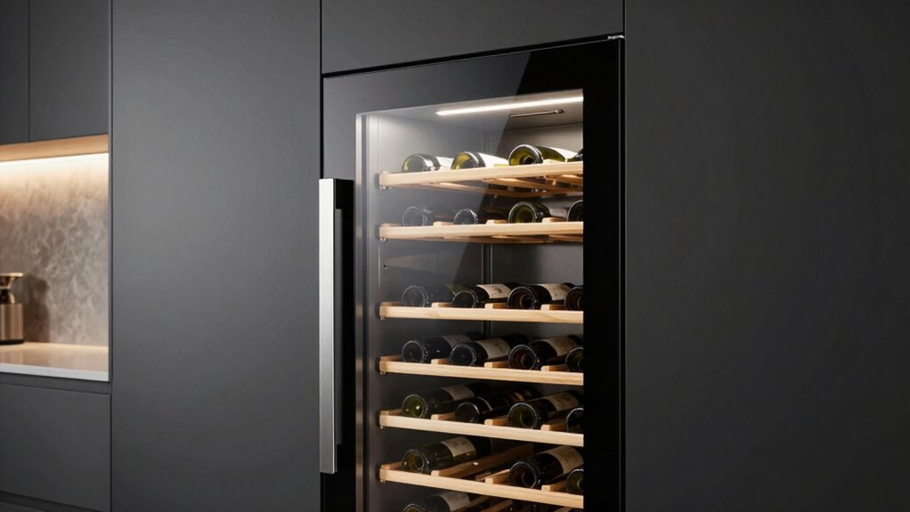built in wine fridge considerations