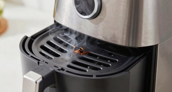 burnt plastic smell warning