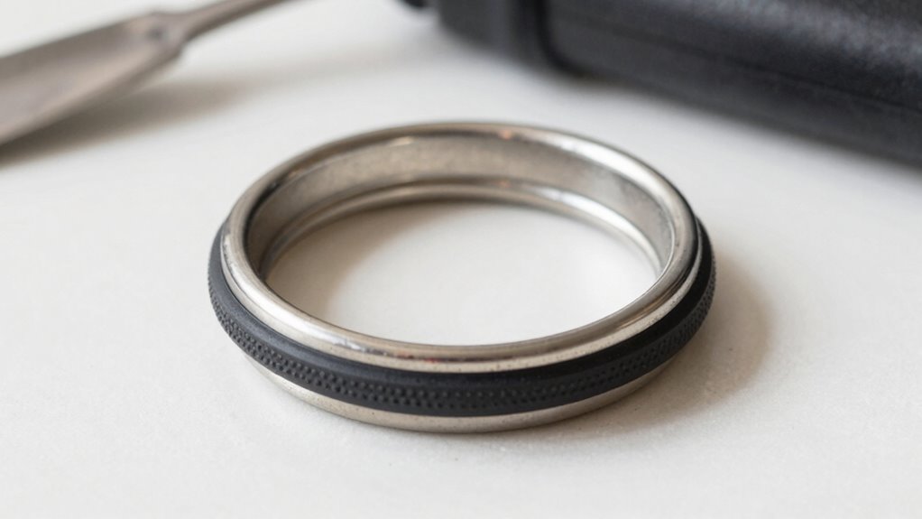 check and replace sealing ring