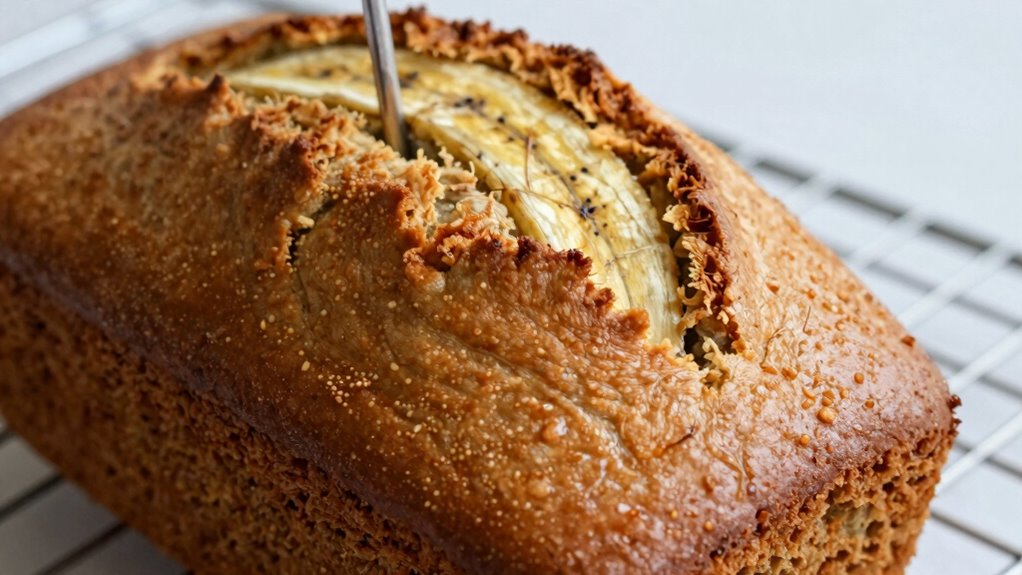 check doneness with toothpick