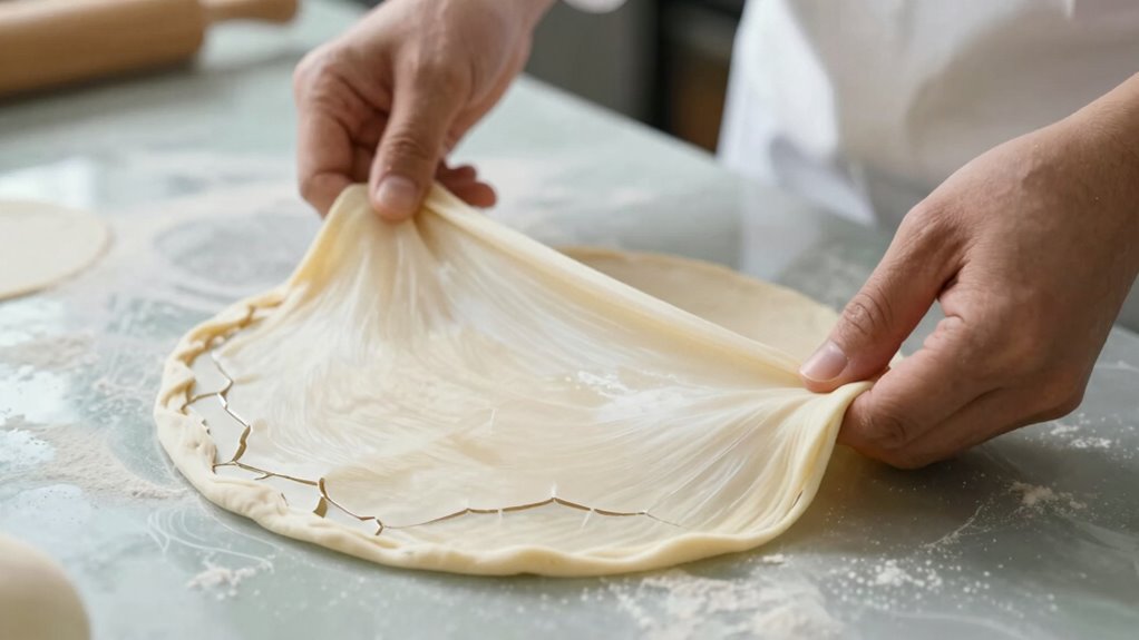 check dough gluten development