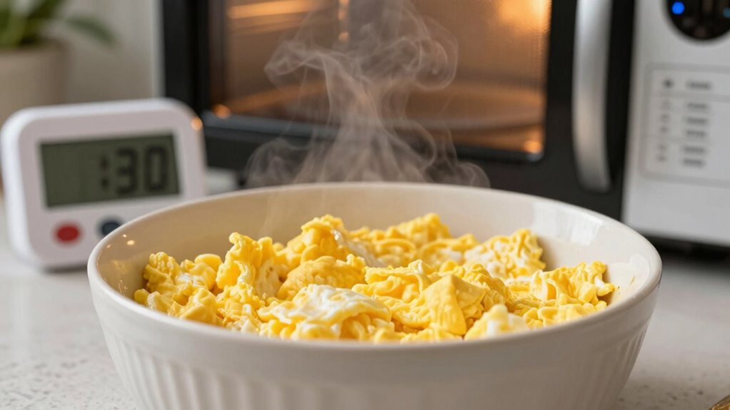 check egg doneness thoroughly