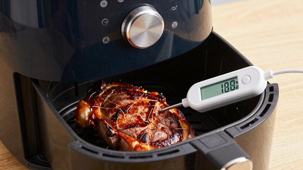 check internal temperature regularly