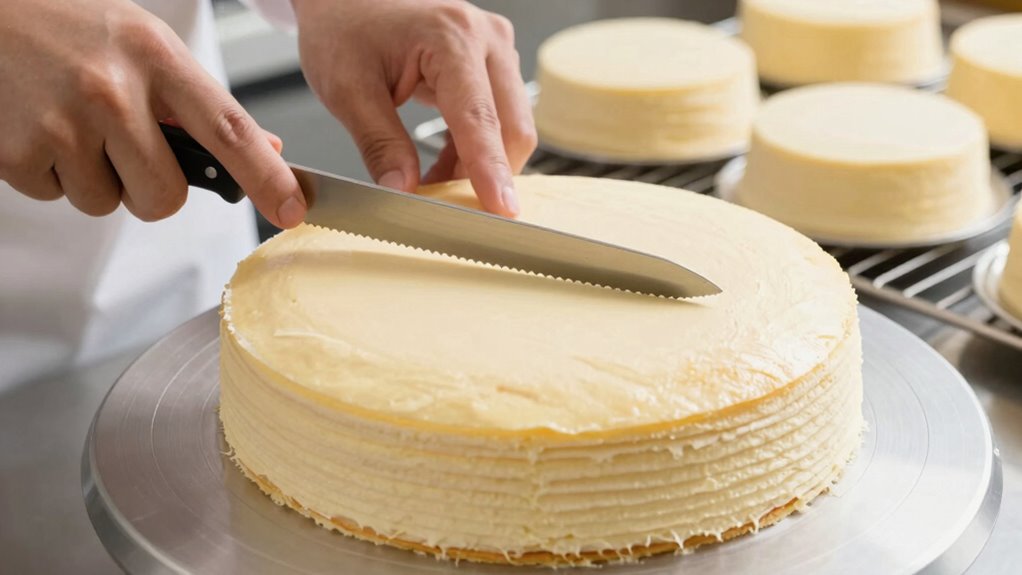 check oven and batter consistency