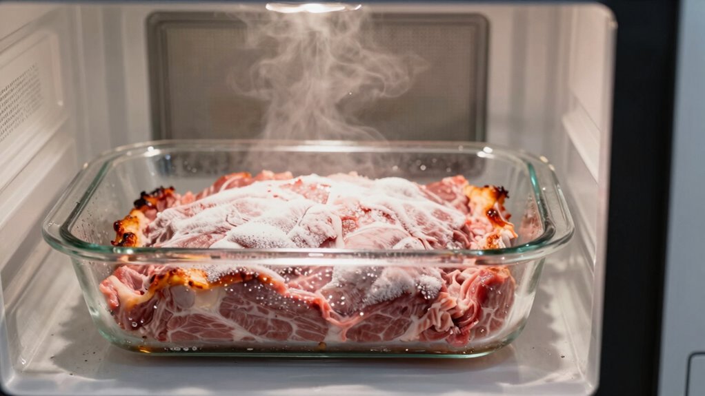 check thawed ground meat