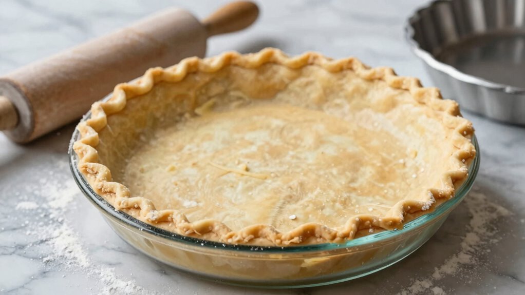 chill dough for flakiness