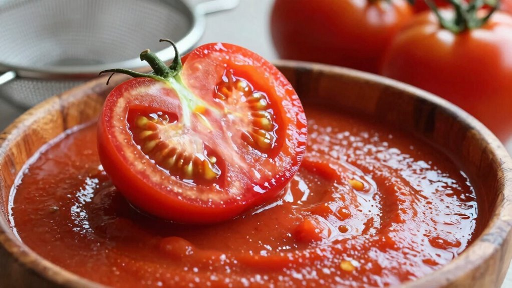 choose ripe heirloom tomatoes