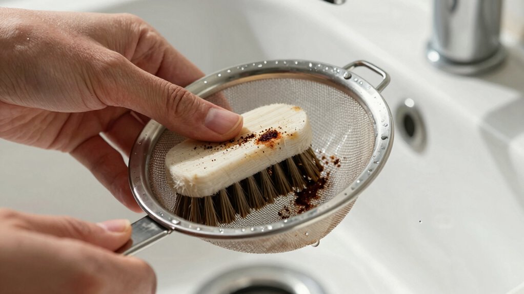 clean filter regularly to prevent bitterness