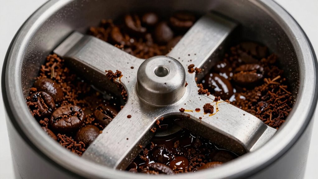 clean grinder regularly