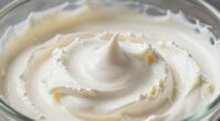 cold cream fixes whipped cream