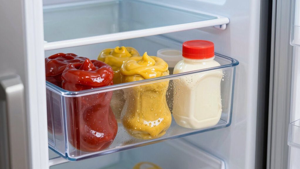 cold storage prolongs condiment freshness