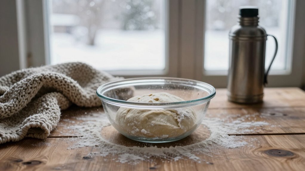 cold weather hampers dough rising