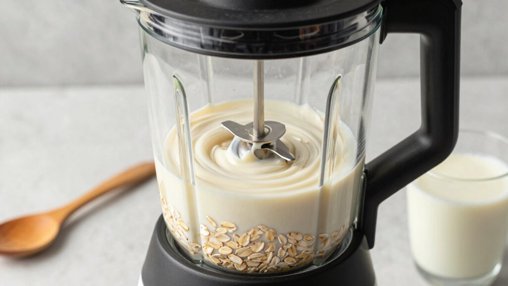 consistent blend time ensures quality