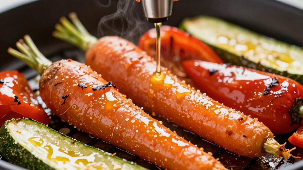 consistent even oil spraying